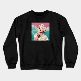 Marilyn Scoops: Some Like It Cold - Sundae Edition Crewneck Sweatshirt